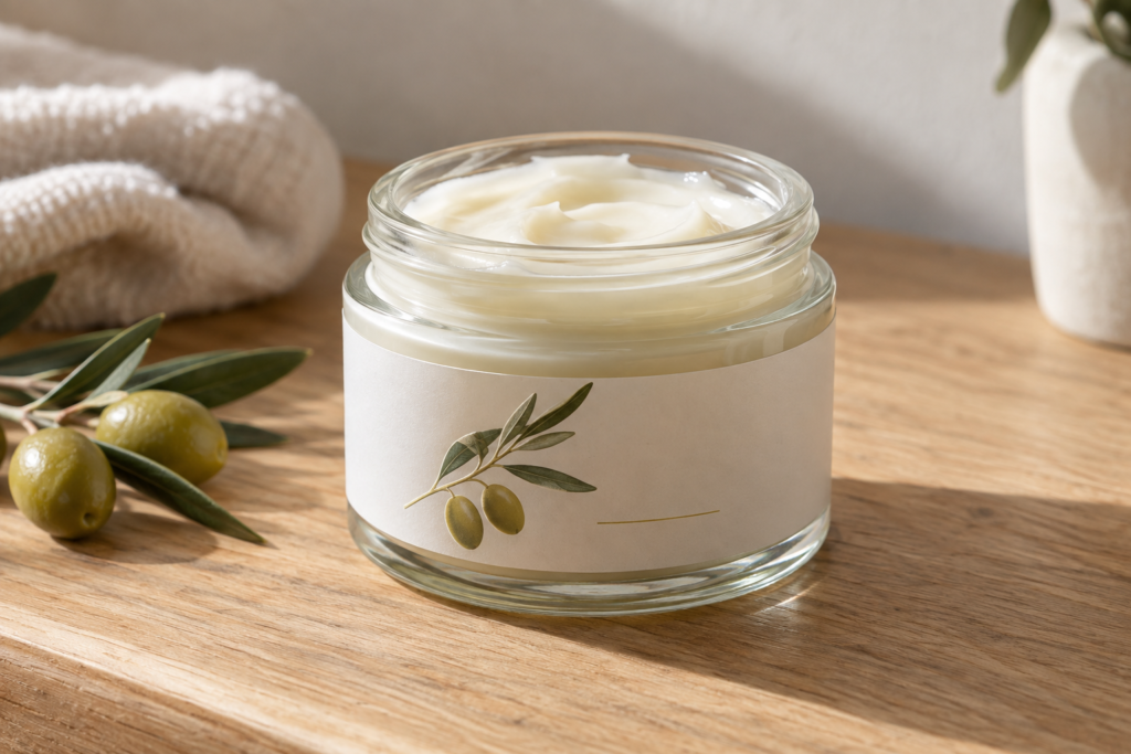 Crema Oliva Mercadona, producto cosmético español de 2,8 euros